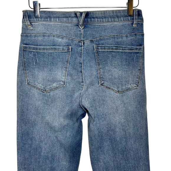 NWOT Democracy Medium Wash Ab Technology Shaping Women’s Skinny Jeans Sz 6 - Picture 9 of 11